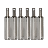 Charnière de meuble Cuisine Mini charnière à fermeture en douceur Amortisseur hydraulique Accessoires de quincaillerie pour meubles