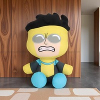 Nouvelle poupée périphérique d'animation Invincible3, édition Q, 23-27 cm, jouet en peluche super doux, taille personnalisée, vente en gros OEM