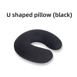 U-förmiges Memory Foam-Nacken kissen Cool und bequem für Reisen und Büro für Mittagspause und Nickerchen - Product Image 6