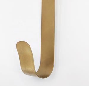 15 inch kerstkranshaken, metalen haken voor over de deur, praktische kleding- en handdoekhaken voor kerstdecoratie op de deur - Product Image 5