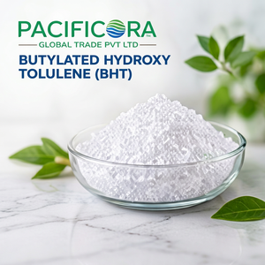 Butylhydroxytoluol BHT Kosmetischer Rohstoff Chemisches Hilfsmittel für Kosmetik- und Körperpflegeformeln - Product Image 1