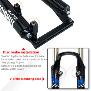 <span class=keywords><strong>Fourche</strong></span> avant de suspension pour vélo, <span class=keywords><strong>26</strong></span> pouces, en alliage d'aluminium, frein à disque, débattement de 100 mm, tige de 30 mm, <span class=keywords><strong>fourche</strong></span> de vélo de montagne - Product Image 4