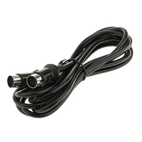 13-poliger Midi-Mini-Din-Stecker an Mini-Din-Stecker-Stereo-Stecker Audio-AV-Verlängerung kabel