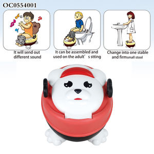 Siège de toilette pour bébé en plastique d'apprentissage de la propreté pour enfants avec lumière et musique - Product Image 4