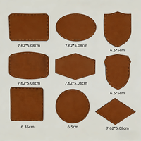 Étiquettes en cuir personnalisées de marque privée en gros, patchs à coudre ou thermocollants pour vestes, jeans, casquettes, sacs à main, étiquettes à presser à chaud