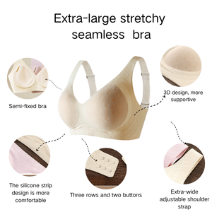 Sujetador sin Costuras con Copa 3D, Efecto Push-Up, Cómodo, con Soporte, Tejido Transpirable Suave, Venta de Fábrica, en Existencia - Product Image 6