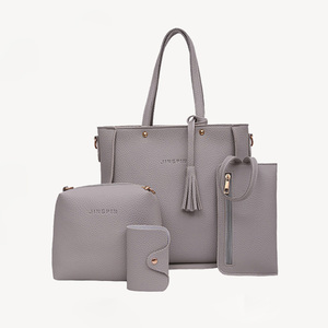 PU材质网购便宜手袋PU皮革便宜手袋在线女士 - Product Image 1