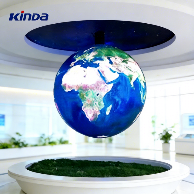 Full Color 360 Degree Spherical LED Screen P1.8 P2 P2.5 Custom LED Ball Display Exhibition Events Creative LED Sphere Display