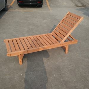 Tumbona de Madera de Estilo Rústico de Lujo Más Vendida, Resistente <span class=keywords><strong>a</strong></span> la Intemperie, para Uso en Hoteles y Parques - Product Image 2