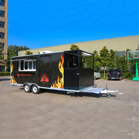 Remorque de restauration rapide sur mesure pour équipement de grillades, camion de tacos, chariot à glaces, camion de cuisine mobile, camion de barbecue