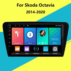 2 Din Araba Radyosu Skoda Octavia 2014-2016 CarPlay <span class=keywords><strong>Android</strong></span> Auto Tam Dokunmatik Multimedya Oynatıcı WIFI GPS Navigasyon BT DSP Geri Görüş Kamerası Desteği - Product Image 2