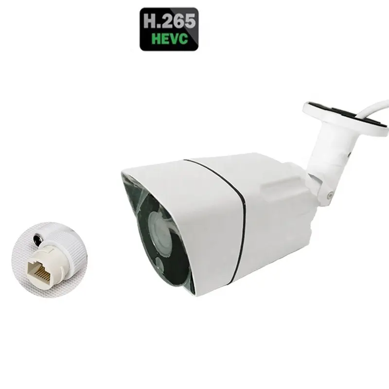 H.265 4MP HD Aluminum Alloy IP66 Waterproof Bullet CCTV Surveillance Security IP Network Camera IPC