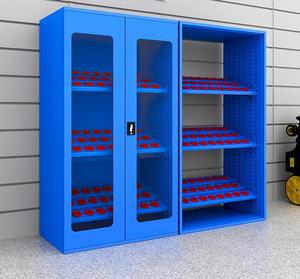 وحدة تخزين معدنية قابلة للتعديل تصميم حديث مسدس فولاذية مقاومة للحريق خزانات كبيرة للمنزل والمكتب والمدرسة والمستشفيات - Product Image 2