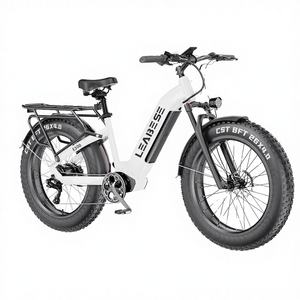 Vélo électrique <span class=keywords><strong>pliable</strong></span> avec batterie intégrée, pneus larges, autonomie de 160 km, suspension intégrale, conduite confortable - Product Image 1