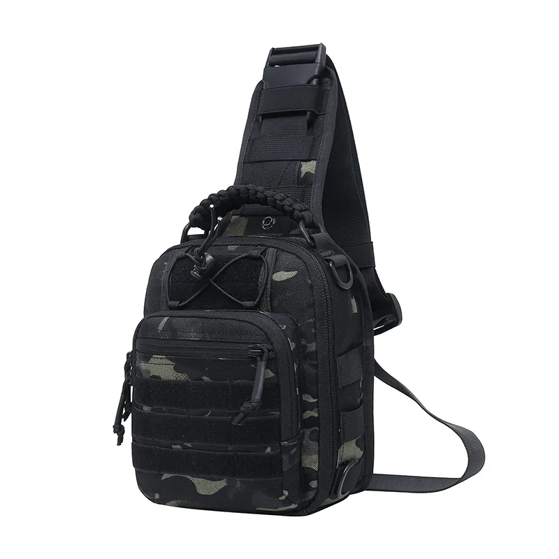 Tactical Backpack Waterproof Cross-body Molle Sling Chest Bag