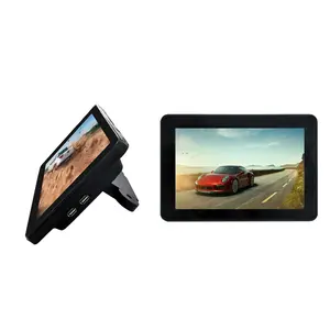 Bus Taxi Car 10.1" Android 4G Touch Screen LCD Advertising Screen Display Player With Camera