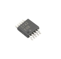 Nouvelle puce IC DAC à faible consommation d'énergie MAX5742EUB+ Quad 12 bits avec sortie de tension MSOP10 SPI