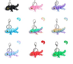 Nuevo Llavero de Muñeco Camaleón 3D 2026 con Articulaciones Móviles, Adorno Creativo Único para Mochila, Accesorios de Joyería, Regalos - Product Image 2