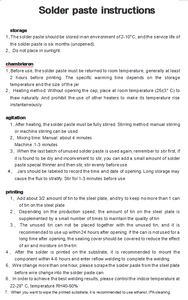 Chất lượng cao Hàn dán sn62.8ag0.4pb36.8 500g Thiết bị hàn độ dẫn cao Hàn Doanh kem Hàn dán - Product Image 5