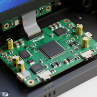 Carte de circuit imprimé (PCBA) pour fournisseur de solutions PLC pour Android 11 Rockchip RK3568 PCBA Lecteur multimédia intelligent Xvideo Audio Contrôle du circuit