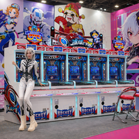 Pousse-pièces direct usine à vendre pour centres de jeux, construit comme une machine à pousse-pièces avec garantie d'un an et solution pour salles d'arcade