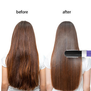 Salon de coiffure 3 en 1 Peigne à air chaud Peigne de coiffure à double usage Sèche-cheveux - Product Image 6