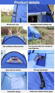 Tente <span class=keywords><strong>de</strong></span> plage gonflable portable pour camping, douche et toilettes, idéale pour le glamping et les activités <span class=keywords><strong>de</strong></span> plein air (vente en gros) - Product Image 5