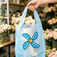 Sac de rangement en plastique écologique personnalisé avec logo imprimé pour vêtements, chaussettes et articles textiles – Vente en gros