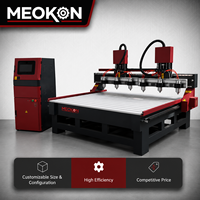 Offre Spéciale – Machine de gravure CNC multi-têtes à 6 broches 1325/1825/2025 pour le relief sur bois et la fabrication de meubles