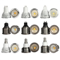 Bombilla LED GU10 para Maquinaria y Equipos, Bombilla LED MR16 de Bajo Voltaje, Portalámparas GU53, Foco E27