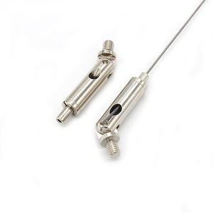 Sujetador de cable ajustable, pinza de cable de rosca M6 giratoria de 180 grados para kit colgante de luces - Product Image 2