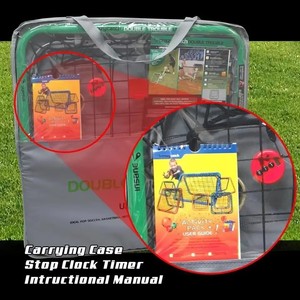 Porta da calcio rebounder a due lati <span class=keywords><strong>per</strong></span> principianti e bambini che si allenano al coperto - Product Image 6