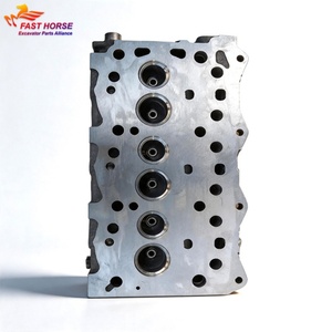 Conjunto de Cabeza de Cilindro Hangood Hitach Isuz Sumitom Kobelc John Dee 3LD1 8-97163401-0 8971634010 Compatible con Motor Diésel 3LB1 3LC1 - Product Image 1