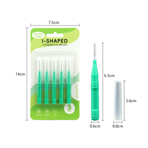 Brosse interdentaire pour gingivite, pour soins dentaires, avec couvercle - Product Image 3