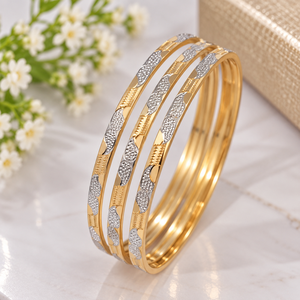 Bracelet en or 24 carats, 18,30 grammes, bracelet en or fantaisie fait main pour femmes, pour mariage, bijoux indiens traditionnels - Product Image 1