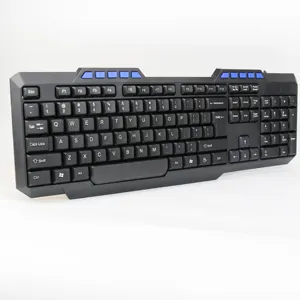 Clavier sans fil 2.4G de vente chaude du fabricant pour clavier de bureau d'ordinateur portable Langue personnalisée