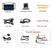 Lecteur multimédia de voiture 2 Din pour Hyundai Accent 2006-2011, écran Android, radio stéréo, GPS, navigation, autoradio, Carplay