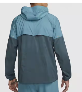 Completo da <span class=keywords><strong>Uomo</strong></span> Casual 2 Pezzi Traspirante Eco-Friendly Antivento 2026 Nuovo Set <span class=keywords><strong>Tuta</strong></span> Sportiva con Giacca con Cappuccio Zip e Pantaloncini Cargo per Corsa - Product Image 2