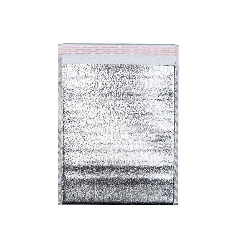Disposable Food Storage Cooler Bags custom Portable Food thermal insulation aluminum foil foam bag for Thermal Box Liners