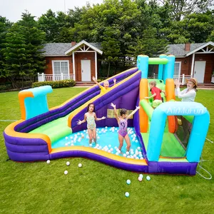 Bouncy Water Jumper Jumping Slide Bounce House große aufblasbare Wasser rutsche zu verkaufen