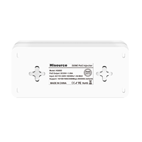 Injecteur PoE actif Hisource 60D 60W avec prise en charge Ethernet Gigabit, adaptateur haute puissance 52V