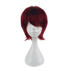 Perruque <span class=keywords><strong>de</strong></span> cosplay anime A3 Mankai Spring Troupe Sakuma Sakuya Spiky, en fibre synthétique résistante à la chaleur, pour spectacle sur scène et fête - Product Image 1