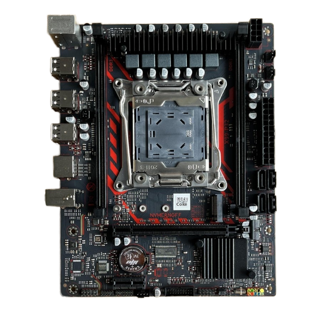 New X99-P32 Desktop Computer Board Intel H55 Chipset DDR3 2011-3 Pin M.2 Gigabit Network Card SATA Hard Integrated for E5 CPU