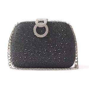 Bolsos de Mano de PU con Cristales para Mujer, Elegantes para Bodas y Fiestas, con Cierre de Broche y Correa para el Hombro - Product Image 2