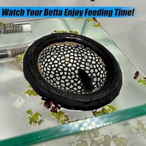 Piccola plastica galleggiante <span class=keywords><strong>Betta</strong></span> gamberetti mangiatoia grotta amaca per acquario accessorio decorativo pelli di <span class=keywords><strong>pesce</strong></span> nascondendo accessori Bettas - Product Image 5