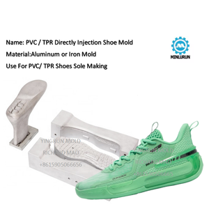 Mode grosses baskets respirant maille décontracté PVC TPR course Absorption chaussures de Sport moule caractéristique paniers Tendances - Product Image 4