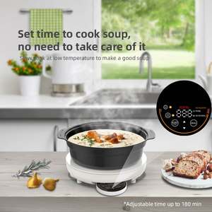 Cuisinière à induction électrique portable à conception nouvelle, best-seller <span class=keywords><strong>2022</strong></span>, avec une seule plaque chauffante et des fonctionnalités intelligentes - Product Image 5