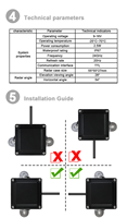 Sensor de Radar de Microondas para Coche, Sistema de Asistencia de Cambio de Carril, Alarma LED de Dos Colores, BSA BSM, 24GHz