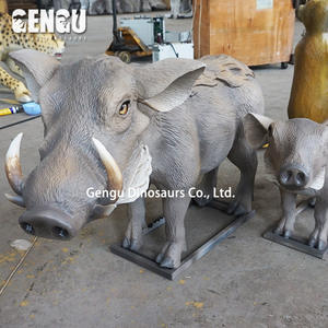 Zoo <span class=keywords><strong>Parc</strong></span> Animatronique Grandeur nature Modèle Animal Robot <span class=keywords><strong>Sanglier</strong></span> - Product Image 3