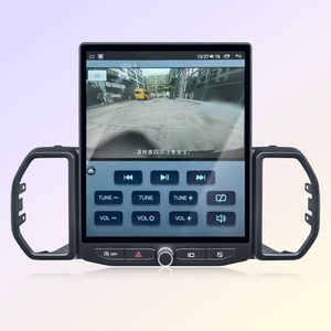 Navihua 12 Inch Android Car DVD Player Vertical Screen Multimedia Head Unit Monitor CarplayI for Ford Bronco Sport 2021-2025 - Product Image 1